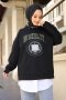 Berkeley Black Hoodie Sweat