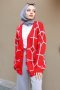 Endra Red Cardigan