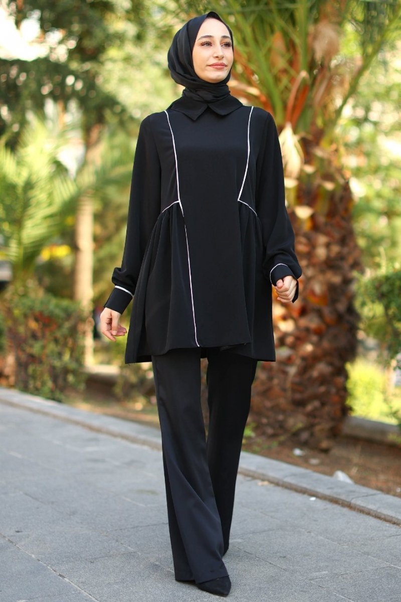 Denis Black Tunic