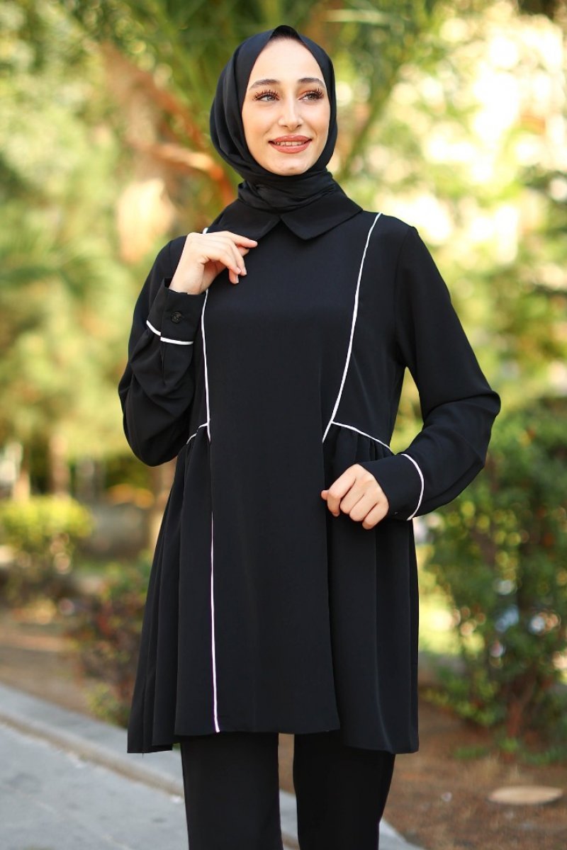 Denis Black Tunic