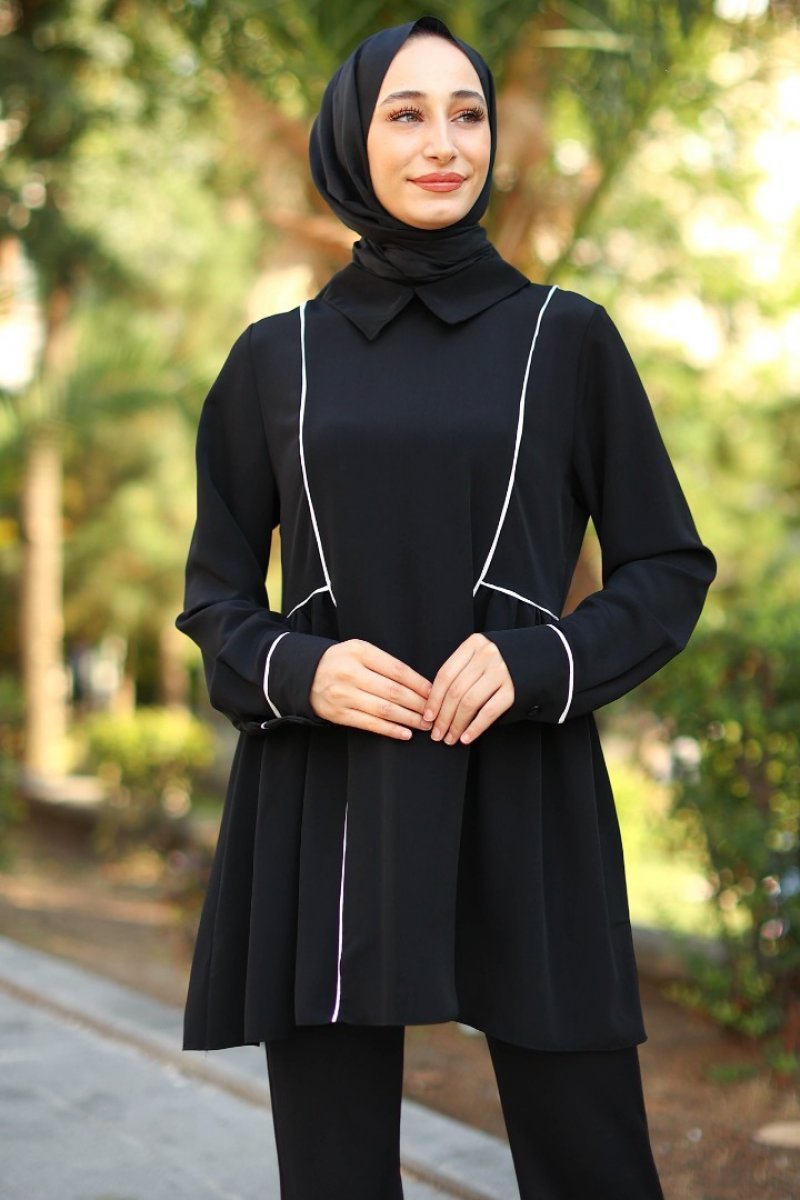 Denis Black Tunic