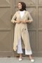 Asante Beige Trench Coat