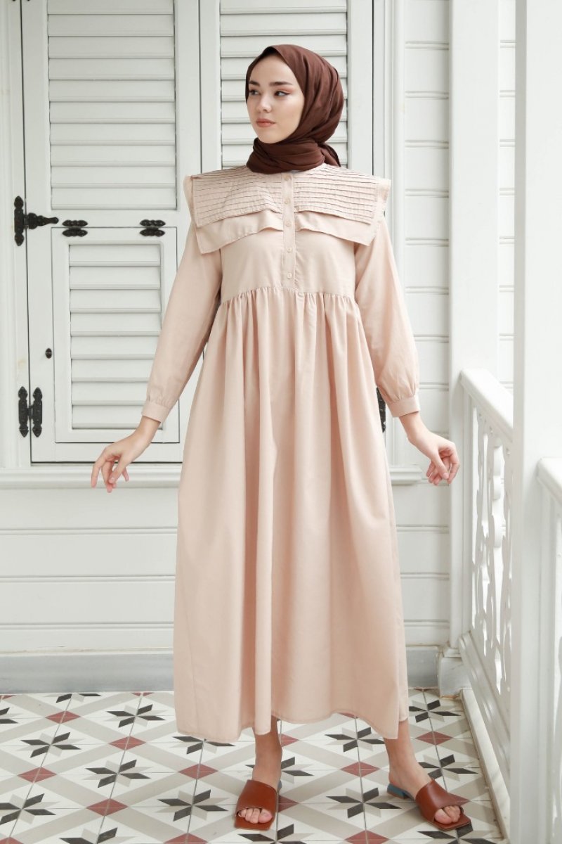 Bolivian Beige Dress