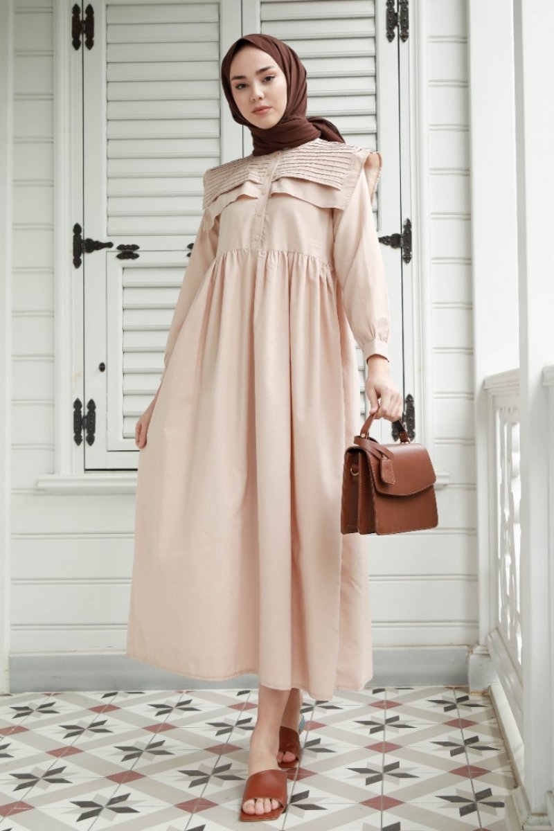 Bolivian Beige Dress