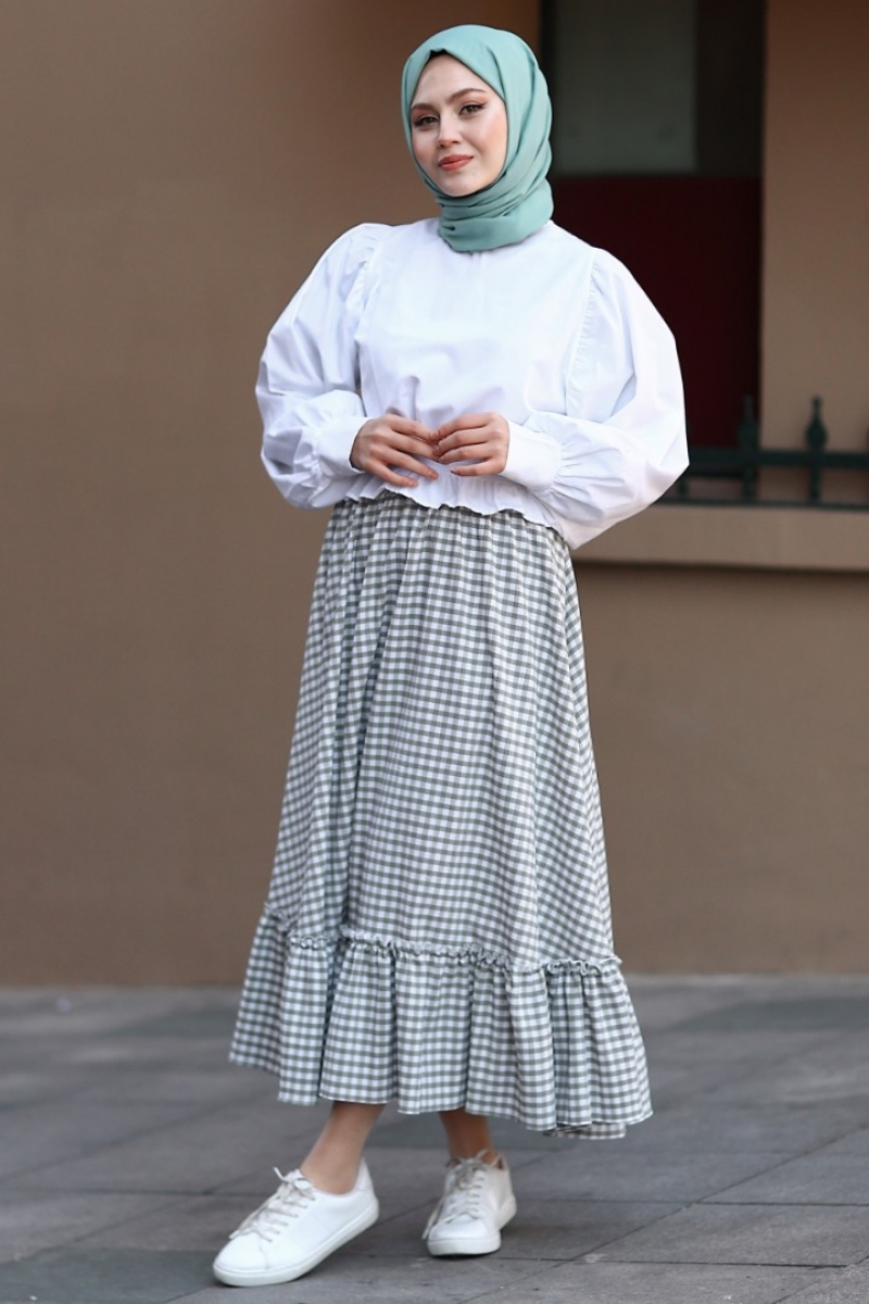 Fine Mint Green Skirt