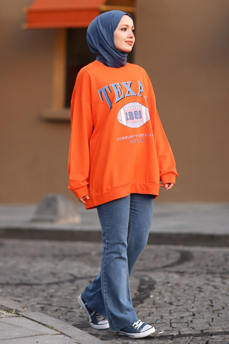 Texas Orange Sweatshirt