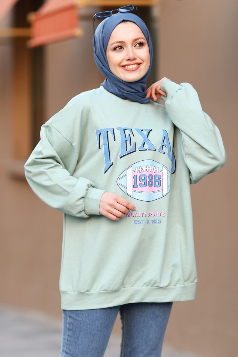 Texas Mint Green Sweatshirt