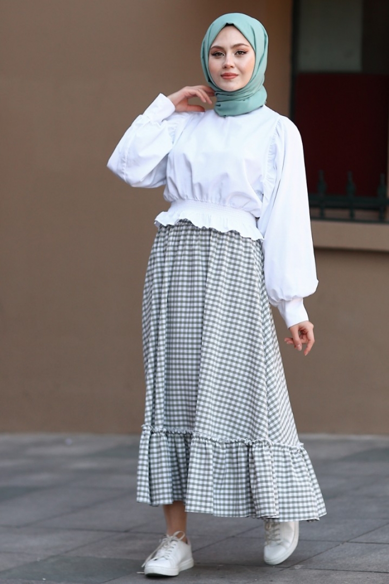 Fine Mint Green Skirt