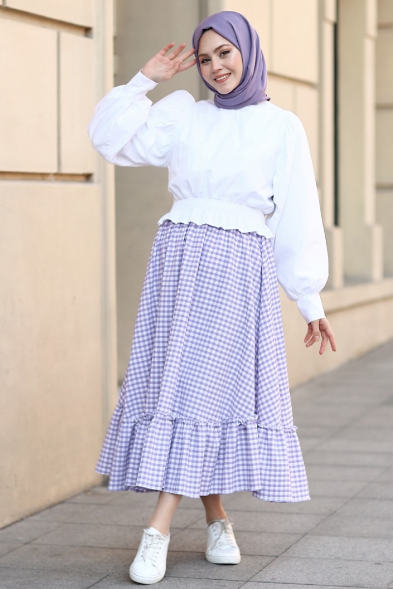 Fine Lilac Skirt