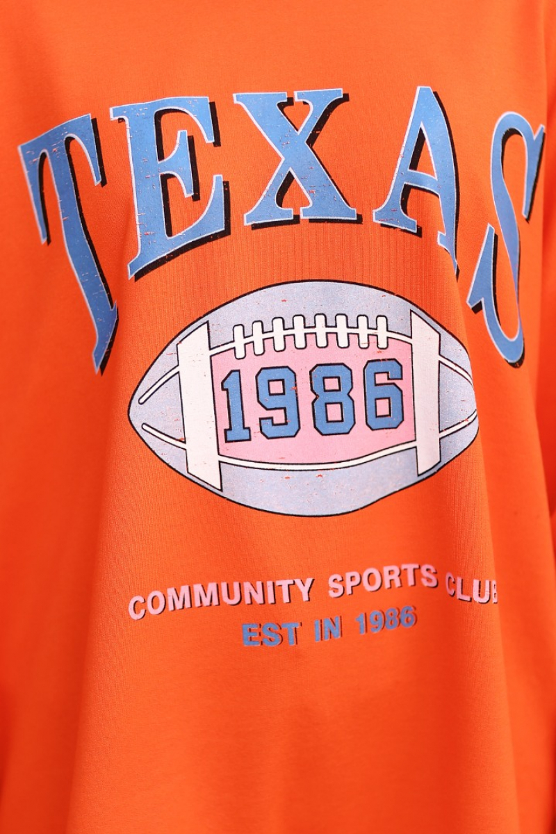 Texas Orange Sweatshirt