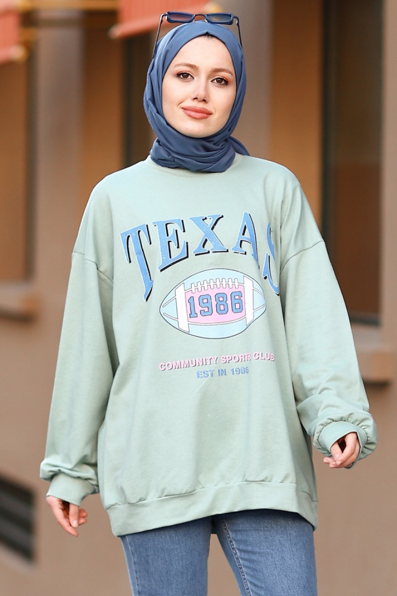 Texas Mint Green Sweatshirt