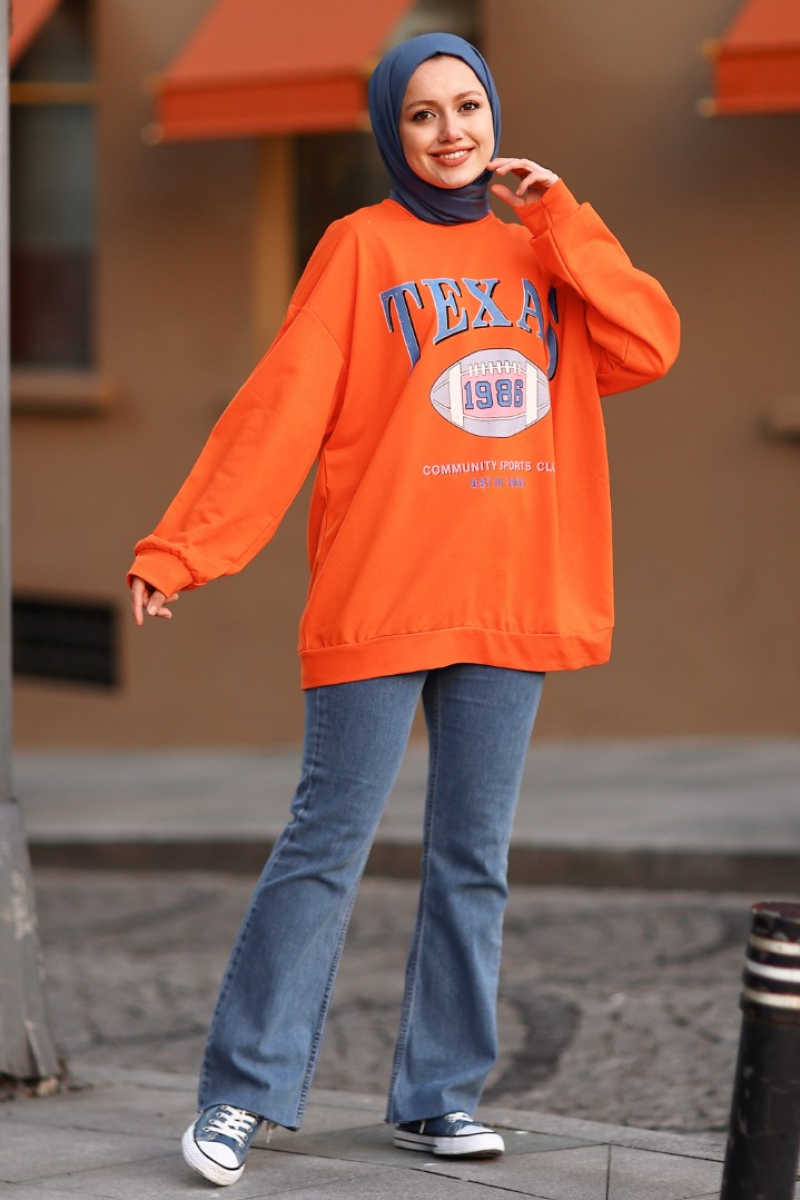 Texas Orange Sweatshirt