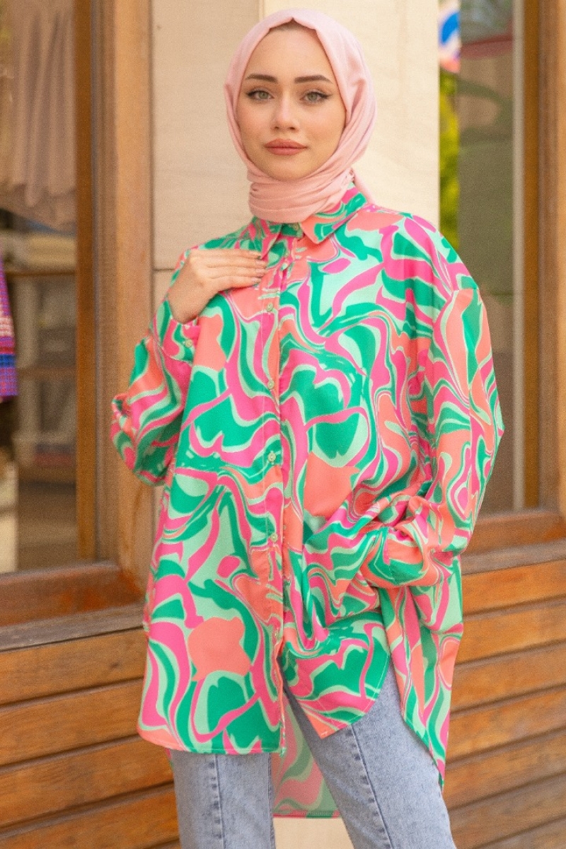 Dynamic Pembe Tunik