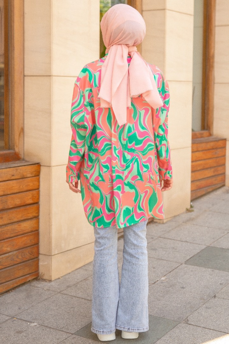 Dynamic Pembe Tunik