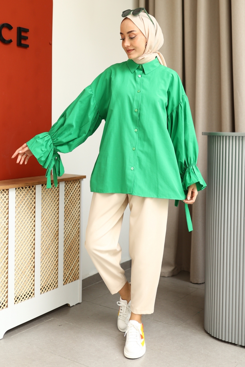 Bond Green Tunic