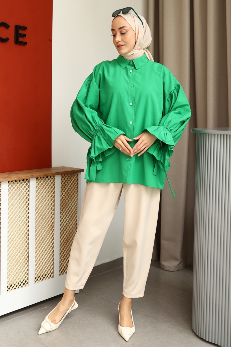 Bond Green Tunic