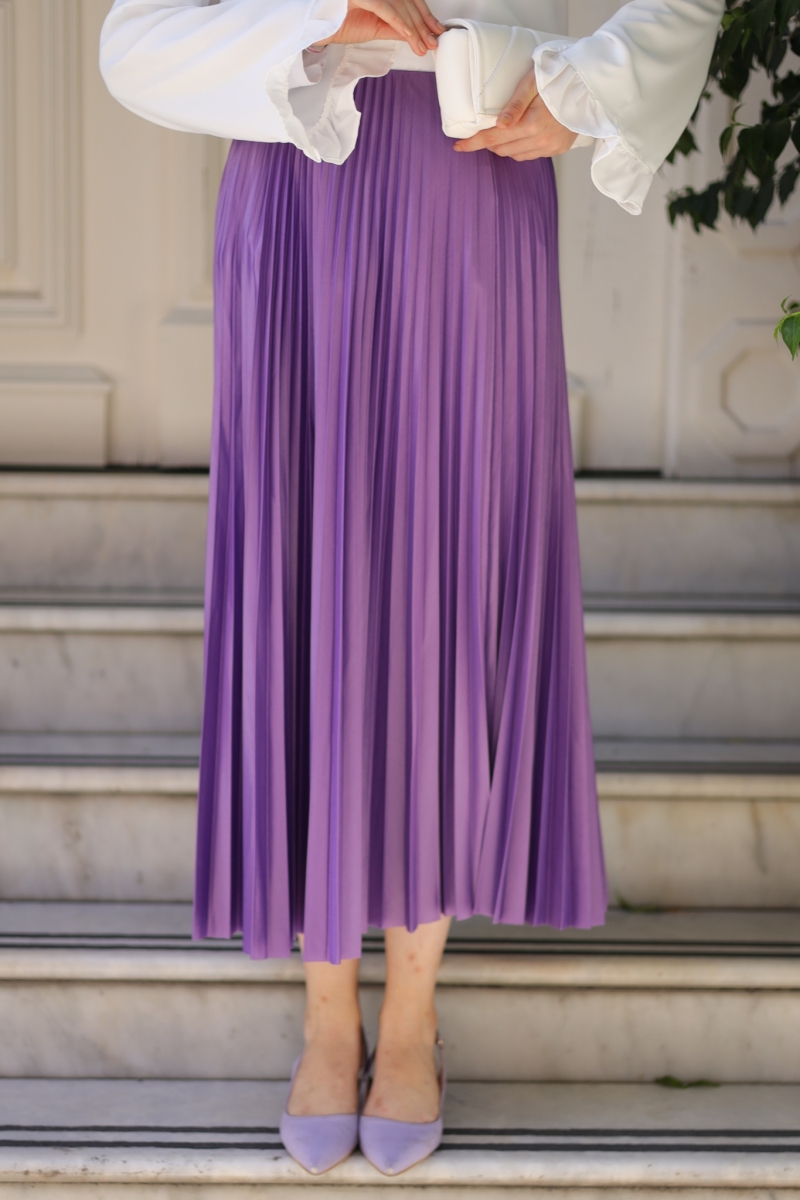 Deta Lilac Skirt 