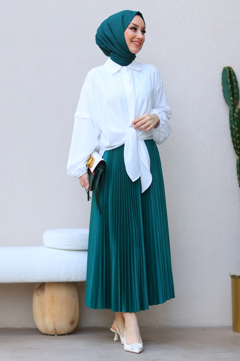 Deta Emerald Skirt