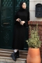 Hansy Black Knitwear Dress 