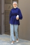 Mais Navy Blue Tunic