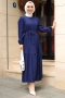 Marsha Navy Blue Dress