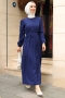 Marsha Navy Blue Dress