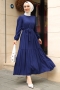 Marsha Navy Blue Dress