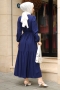 Marsha Navy Blue Dress