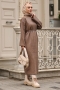 Mono Camel Knitwear Dress 