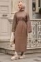 Mono Camel Knitwear Dress 