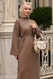 Mono Camel Knitwear Dress 