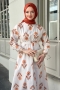 Alin Orange Dress