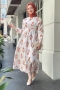 Alin Orange Dress