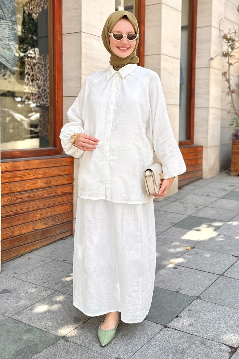 Arila White Suit