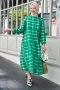 Aselya Green Dress