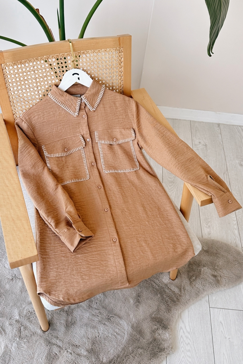 Astor Camel Tunic 