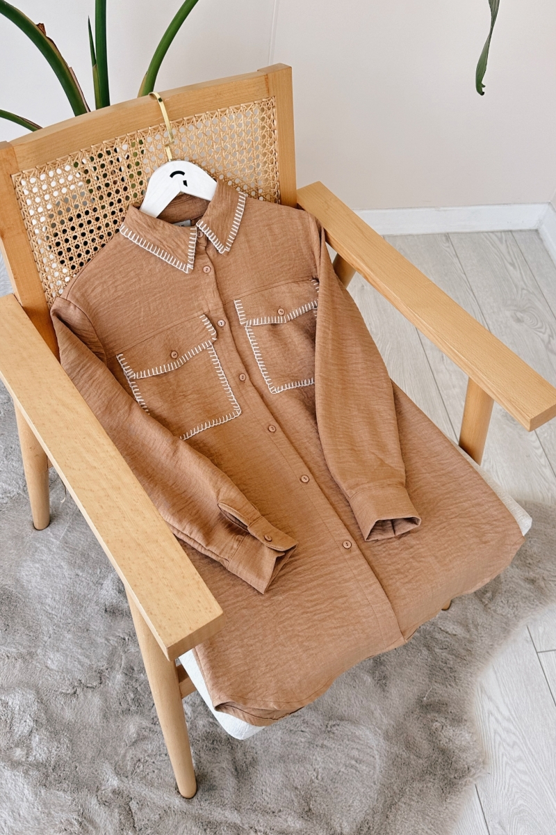 Astor Camel Tunic 