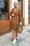 Bagy Camel Trench Coat 