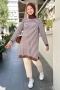 Cute Kahverengi Tunik