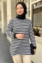 Dalton Black Striped Tunic