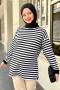 Dalton Black Striped Tunic