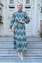 Dara Emerald Satin Dress