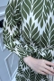 Dara Green Satin Dress 