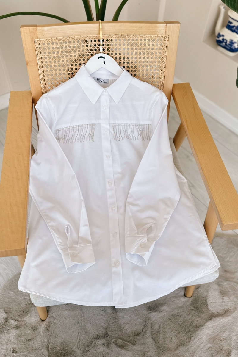 Della White Tunic 