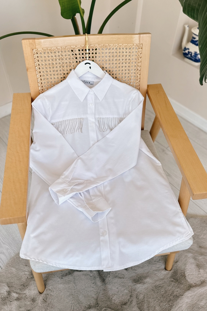 Della White Tunic 