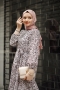 Emla Leopard Pink Dress  