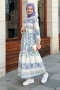 Erna Lilac Linen Dress