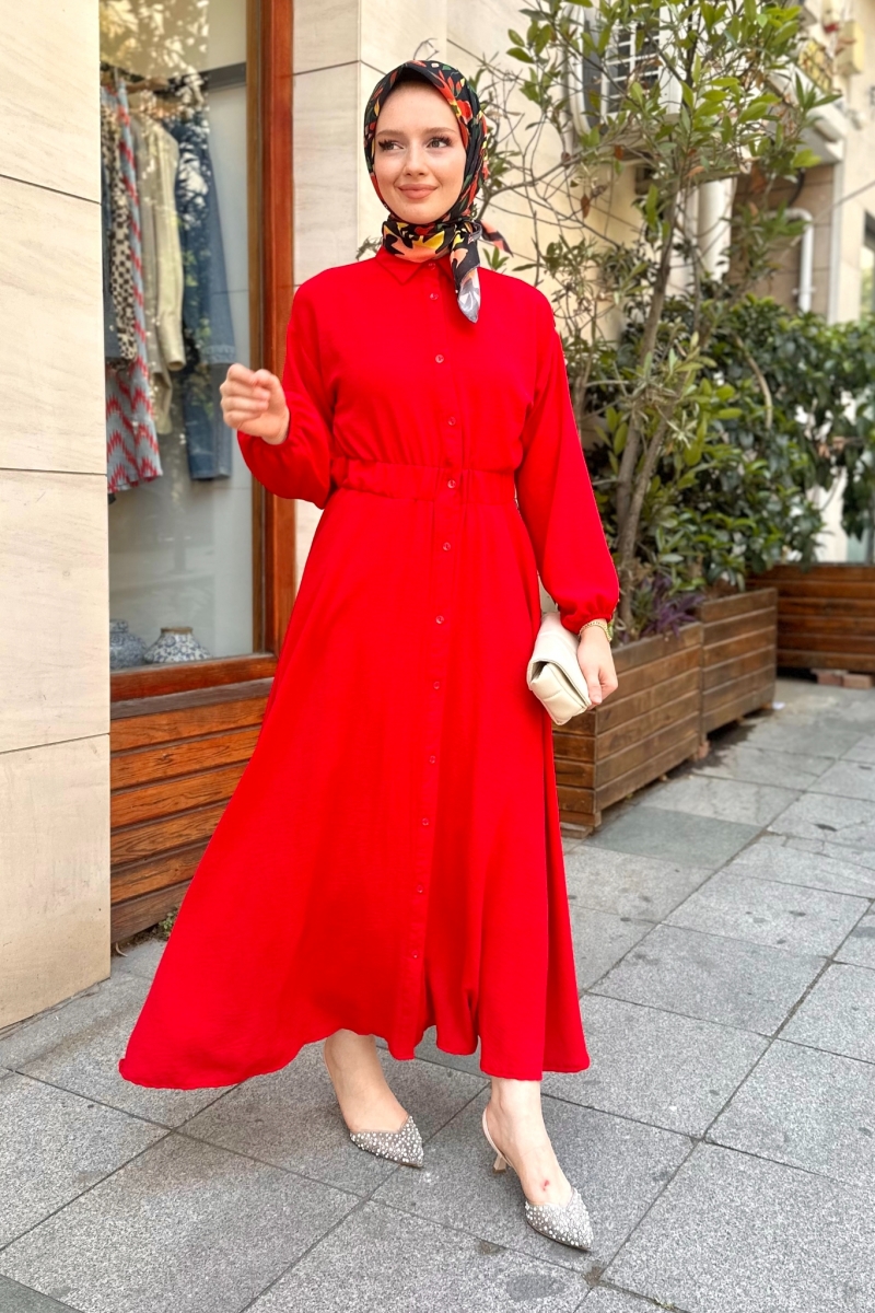 Karam Red Dress