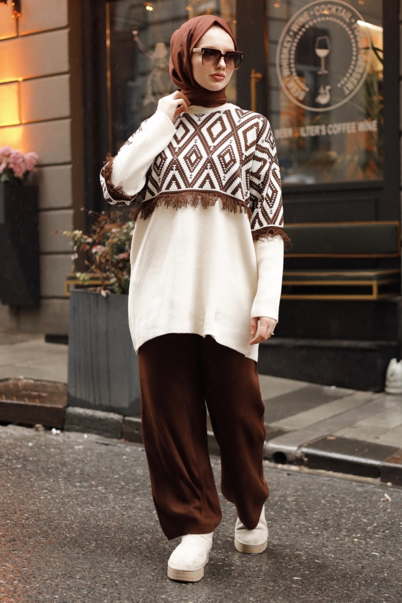 Kate Brown Knitwear Set