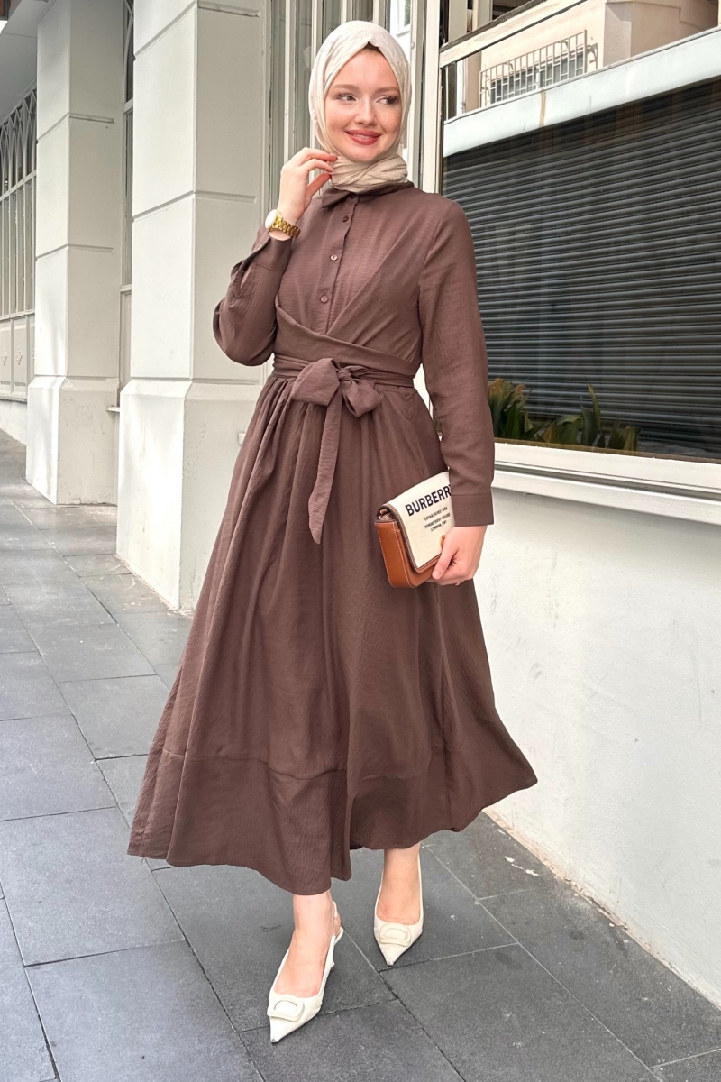 Laram Brown Dress 